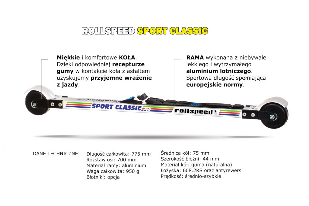 Nartorolki Rollspeed CLASSIC SPORT 700