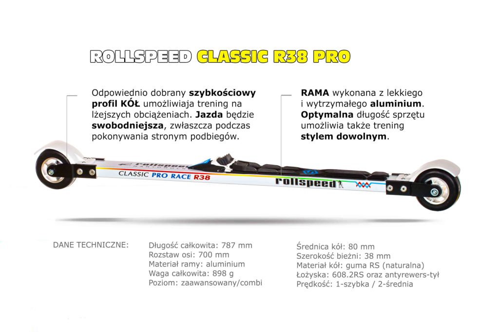 Nartorolki Rollspeed CLASSIC PRO COMBI 38