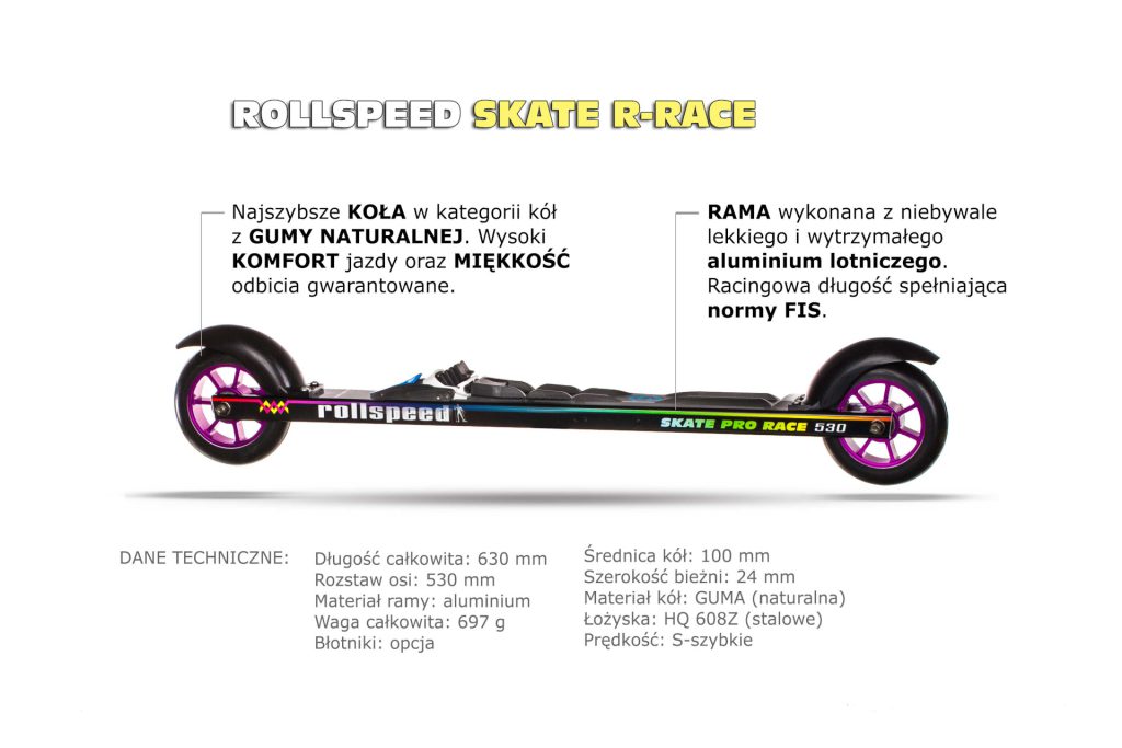 Nartorolki Rollspeed SKATE R-RACE 530
