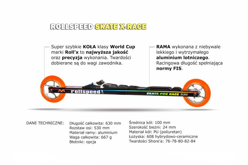 Nartorolki Rollspeed SKATE X-RACE 530
